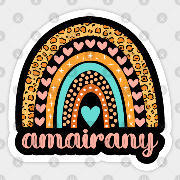 Amairany Name Amairany Birthday Amairany Sticker TeePublic